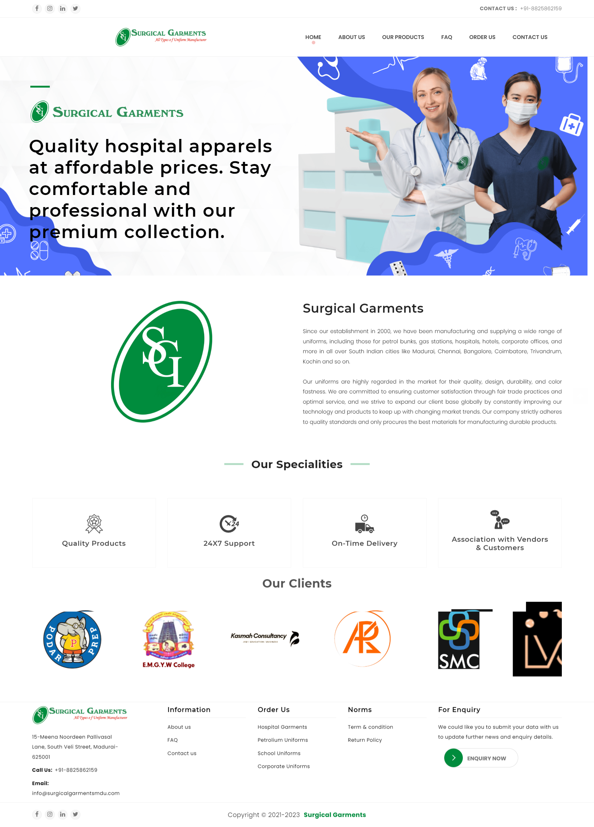 Surgical Garments